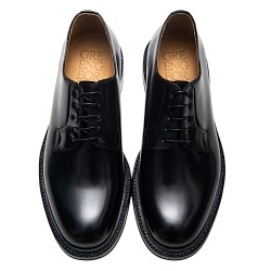 GREEN GEORGE scarpe derby toro nero ART. 6014 POLISHED 00 CUOIO