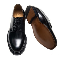 GREEN GEORGE scarpe derby toro nero ART. 6014 POLISHED 00 CUOIO