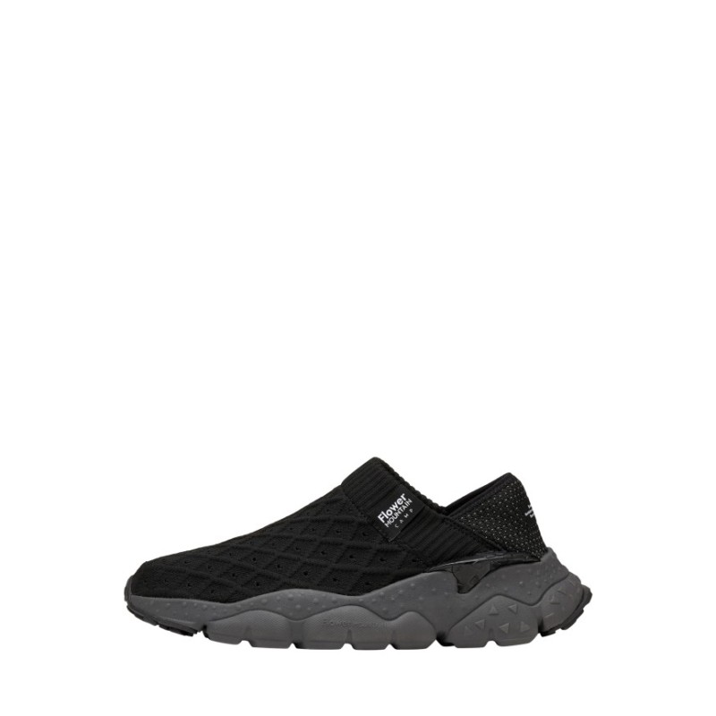 FLOWER MOUNTAIN Camp slip on in nylon/mesh colore black