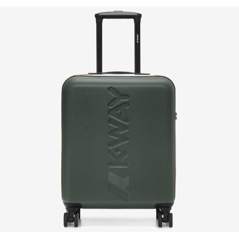 K-WAY Cabin Trolley L21 GREEN BLACKISH art. K11416W