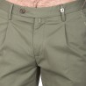 MYTHS PANTALONI CON PENCE IN COTONE ART. 23M19L 70 COL. verde