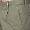 MYTHS PANTALONI CON PENCE IN COTONE ART. 23M19L 70 COL. verde