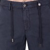 NYTHS pantaloni lino lyocell art. 24m12L80 col. blu