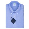 BROOKS BROTHERS CAMICIA OXFORD CELESTE NON IRON