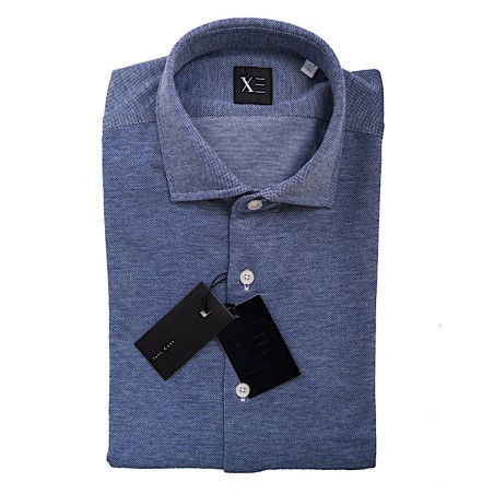 XE BY XACUS CAMICIA IN PIQUET DI COTONE ART. 81469.010